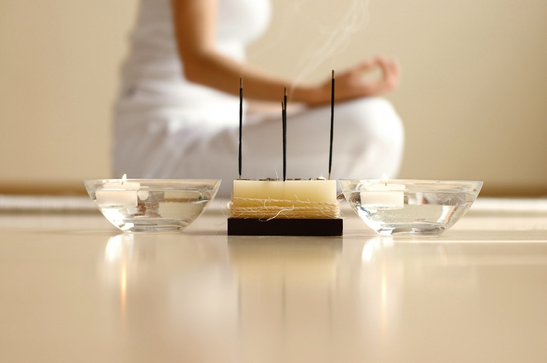 Foto de yoga para proyecto Yogideva.com